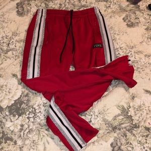 Victoria secret striped jogger. Track pant